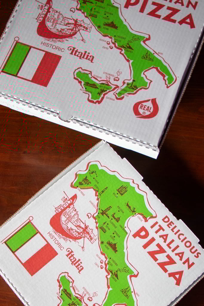 Delicious italian pizza